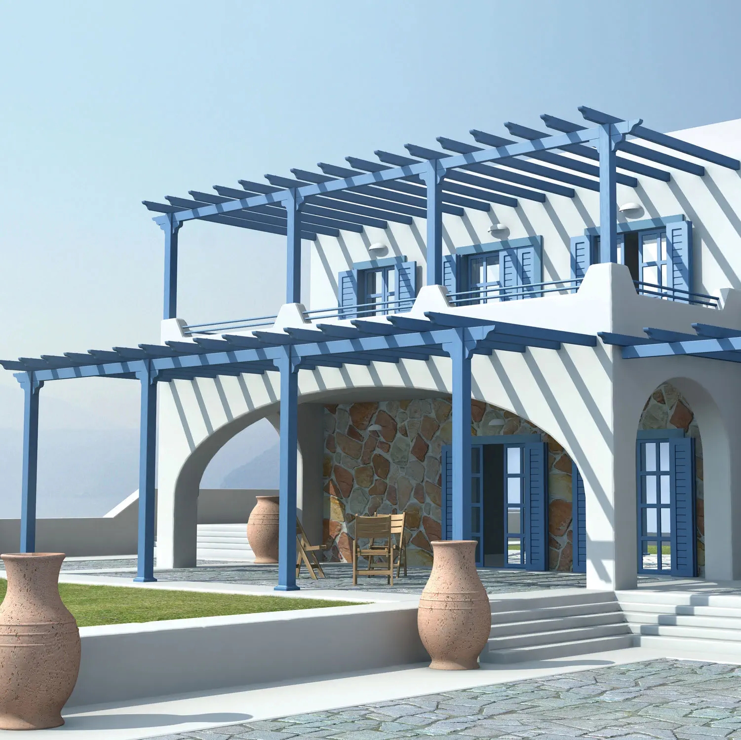 Classic - Traditional Pergola